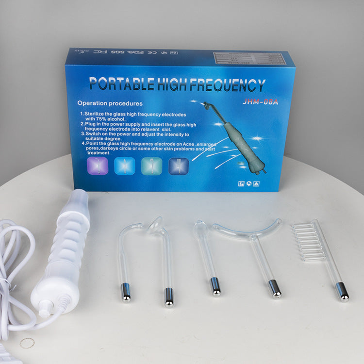 ThermaGlow: High Frequency Clinical Skin Therapy Wands with Fusion Neon + Argon Light Therapy