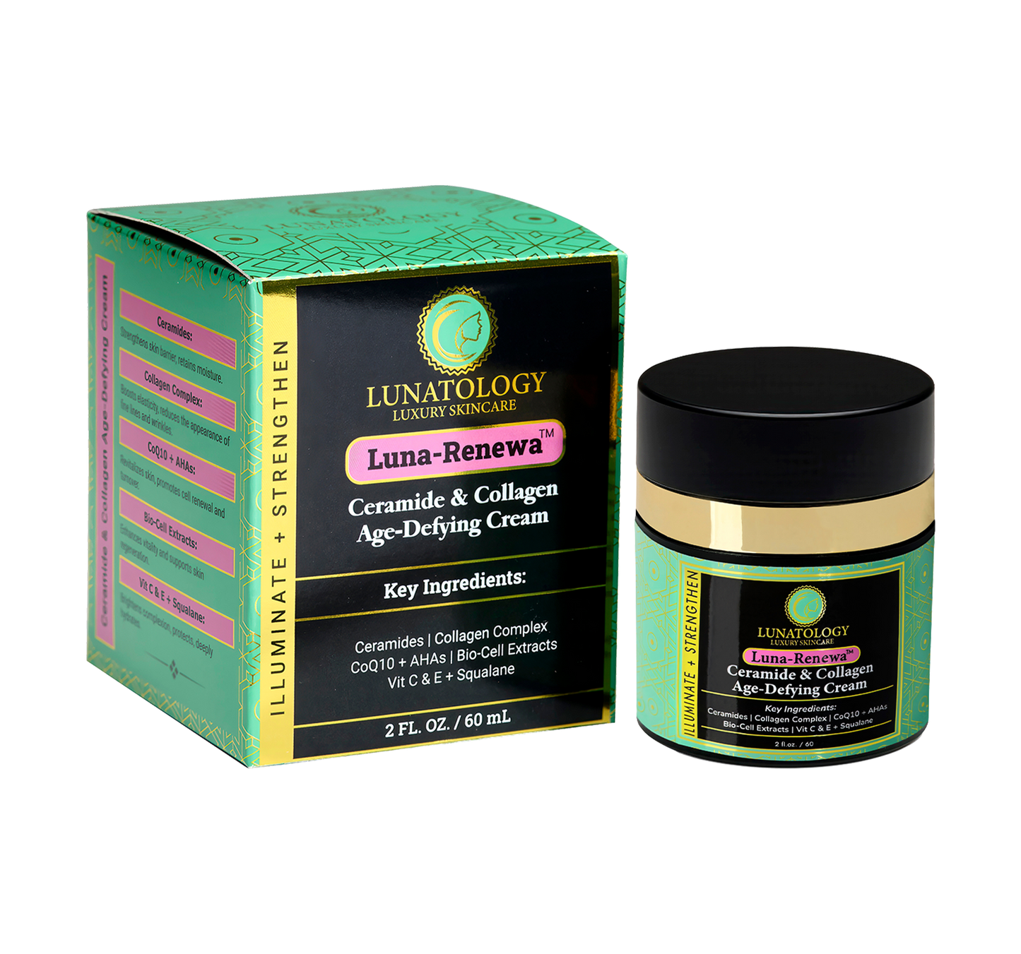 Luna Renewa™ Ceramide & Collagen Age-Defying Cream